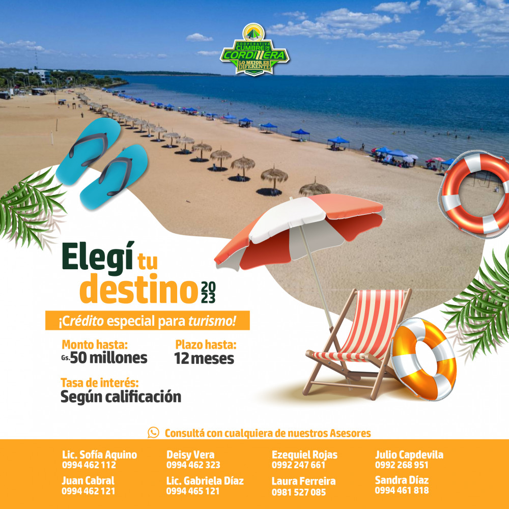 Elegí tu destino de Vacaciones